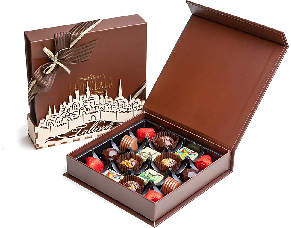 Schachteln für Pralinen